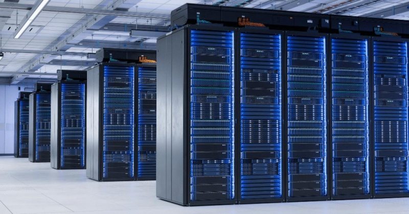 Data center server racks